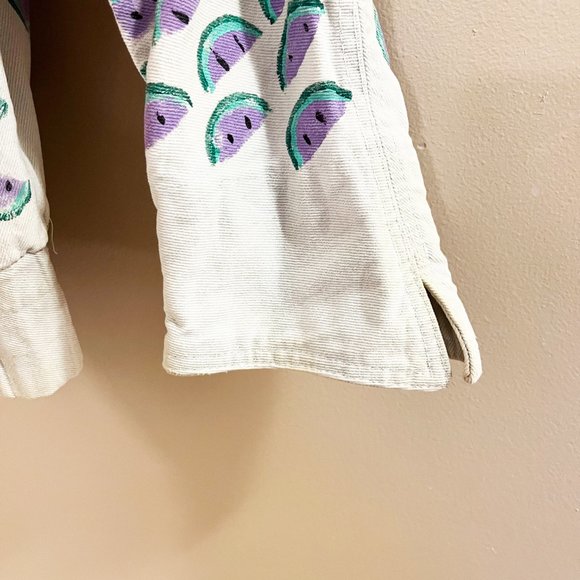 Justin Payne Hand Painted Design on Vintage Denim Jean Jacket, One of a Kind - Picture 7 of 8